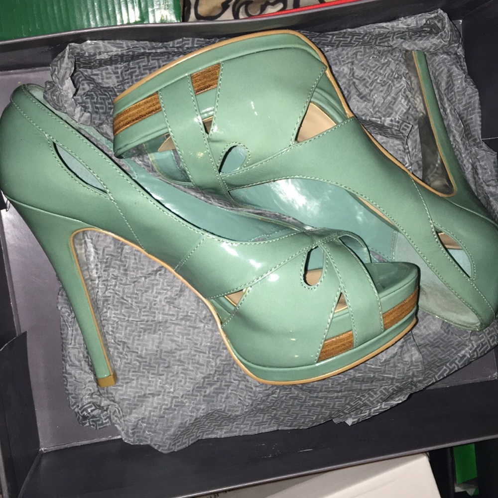 Halston “Miranda” stilettos